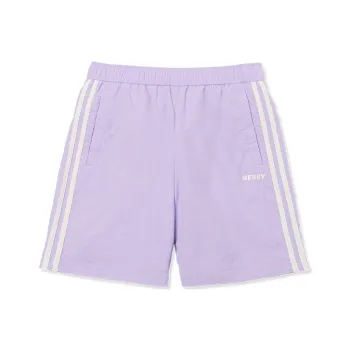 Nerdy Casual Shorts Unisex Light Purple