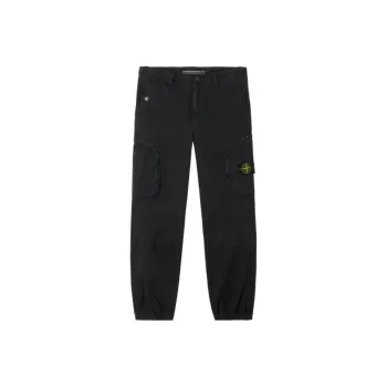 STONE ISLAND Casual Pants Men's Black