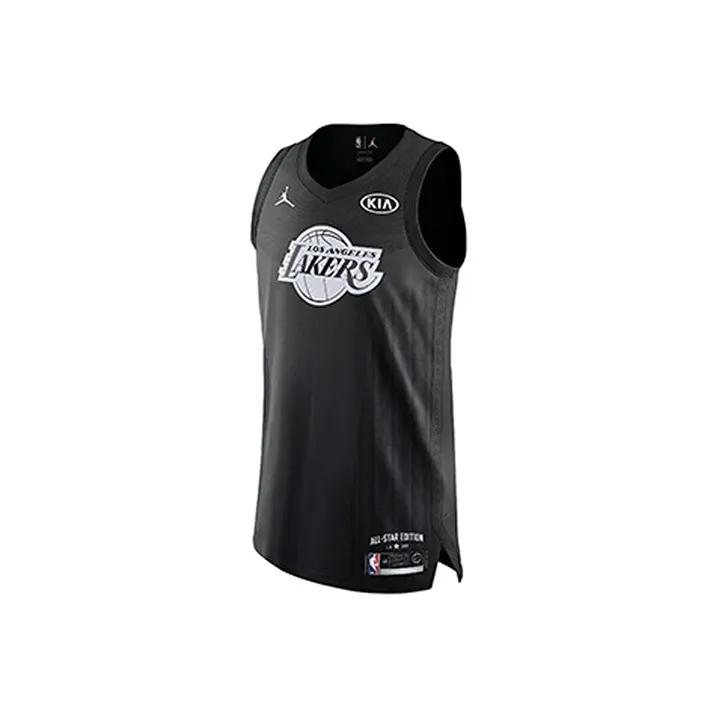 Jordan Basketball Jerseys NBA Kobe Bryant All Star Edition Authentic Jersey AU Player Edition Kobe Men's Black-0