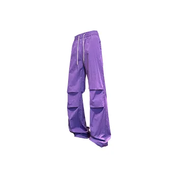 LA'T.WEEKEND Casual Pants Unisex Purple