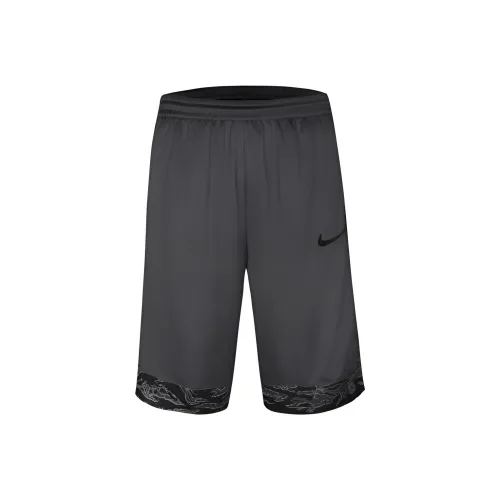 Nike Courtlines print 'Anthracite/Black' Shorts