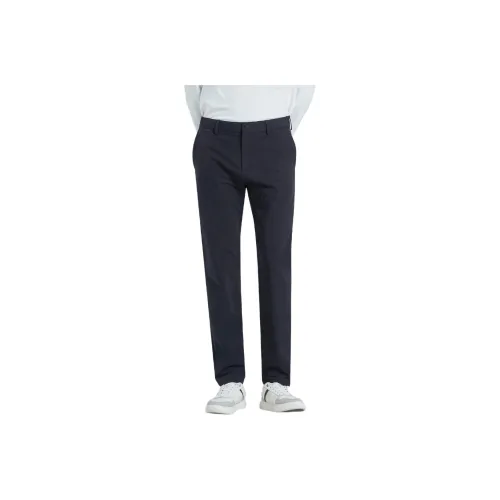 LESS IS MORE Casual Pants Men's Deep Navy Blue