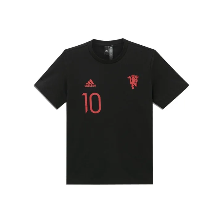 Adidas MANCHESTER UNITED THEATRE OF DREAMS Soccer Jersey Men's Black-0