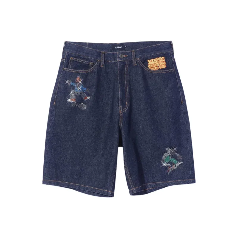 XLARGE Denim Shorts Unisex-1