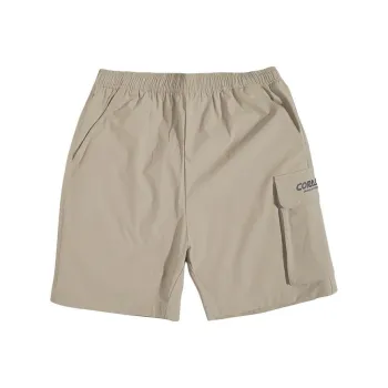 CORALIAN Casual Shorts Unisex Beige