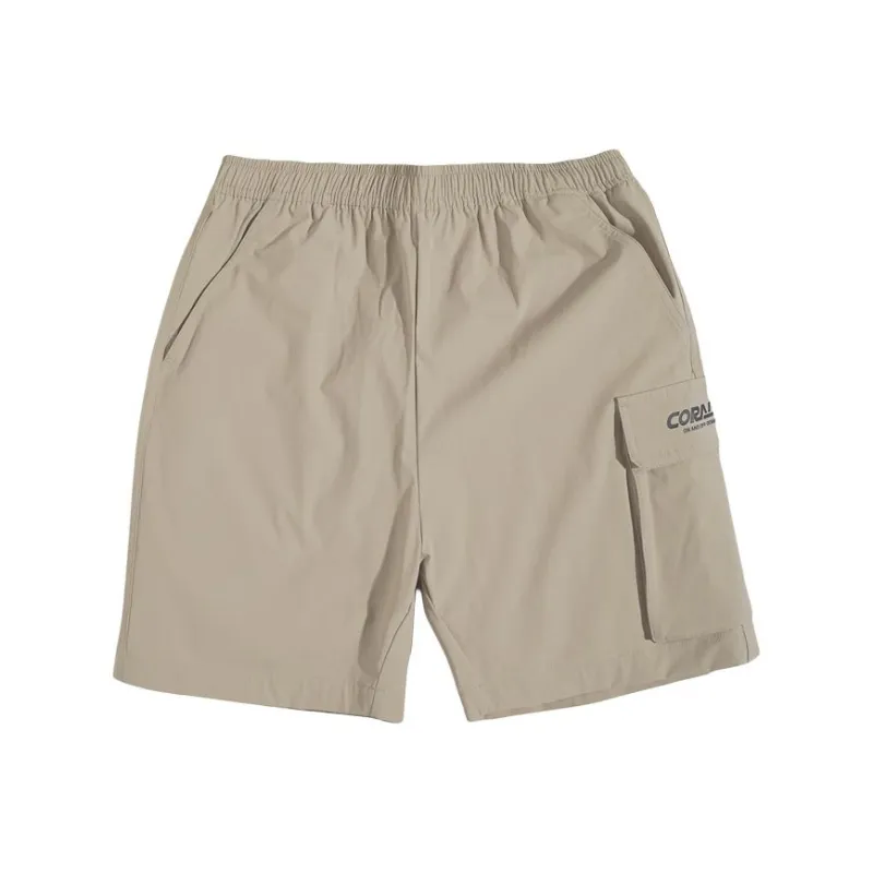 CORALIAN RUNOFF Collection Casual Shorts Unisex Beige-0