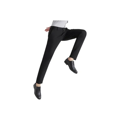 LESS IS MORE Four Way Stretch SS25 Casual Pants Men's Black