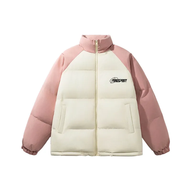 Small Columns Under The Sea Puffer Jacket Unisex-0