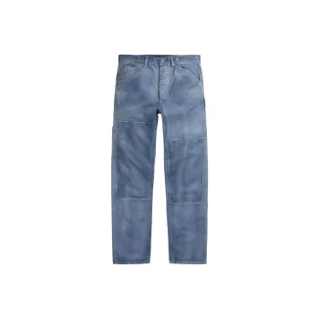 Ralph Lauren Rrl Patchwork Detail Jeans