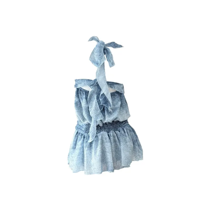 BEAUTIFUL CONFESSION Slip Dress Women's Blue-1
