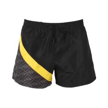 FENDI SS23 Casual Shorts Men's Black