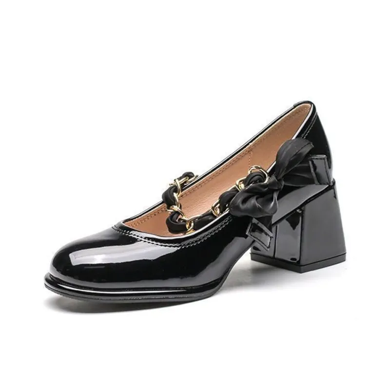 Medd Chunky Heel High Heels 6cm Women's-6