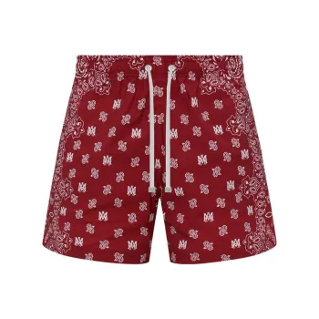 AMIRI Bandana Paisley Swim Trunk