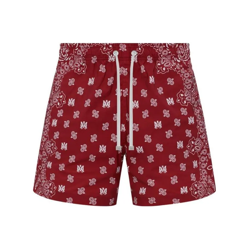AMIRI Bandana Paisley Swim Trunk-0