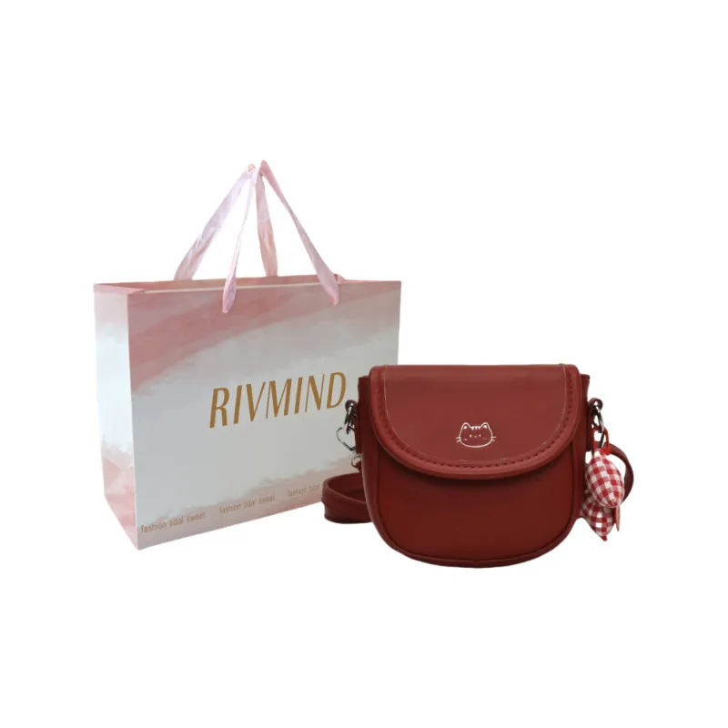 RIVMIND PU Shoulder Bag Crossbody Bag Regular Women's White/Silver/Black/Pink/Red-7
