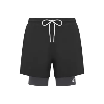 BALNEAIRE Beach Shorts Men Shark Gray