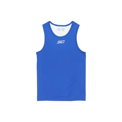 Under Armour Curry Basketball Jerseys Men's Blue