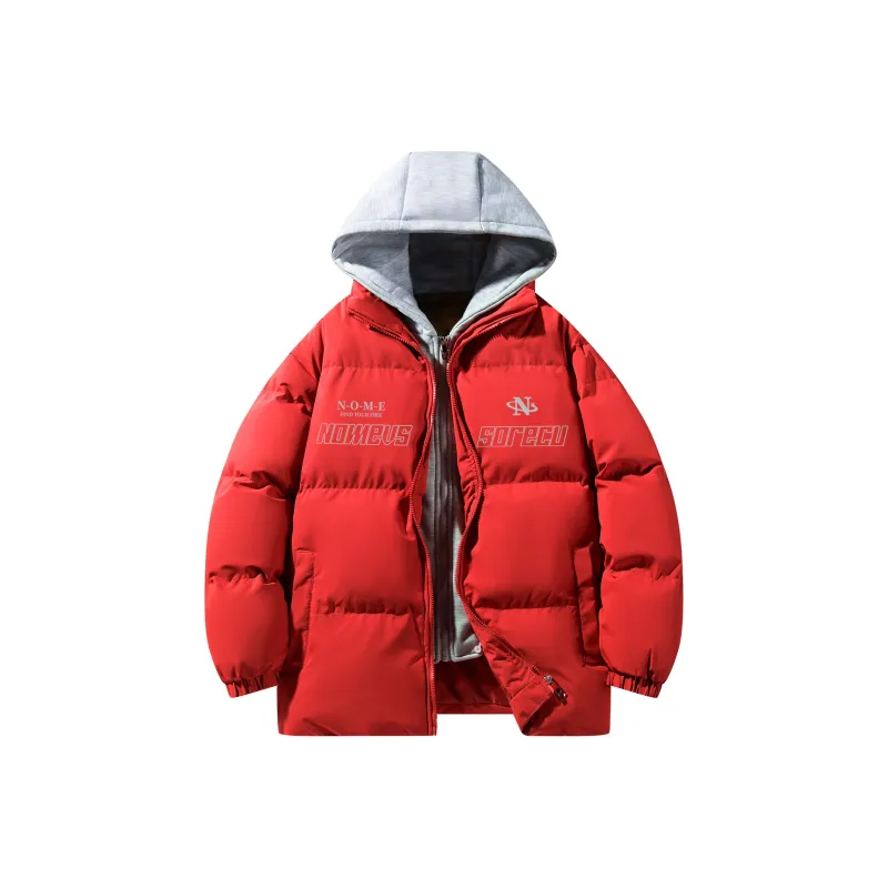 NOME Puffer Jacket Unisex Black-12