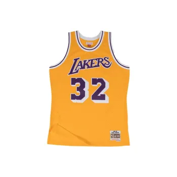 Mitchell Ness Los Angeles Lakers Home 1984 85 Magic Johnson Swingman Jersey