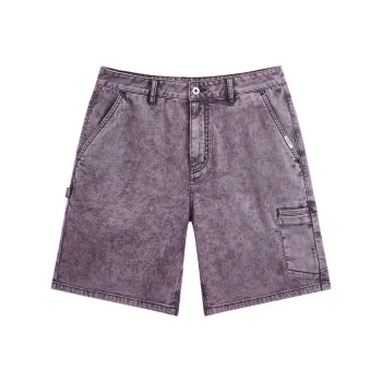 GXG Denim Shorts Men Purple