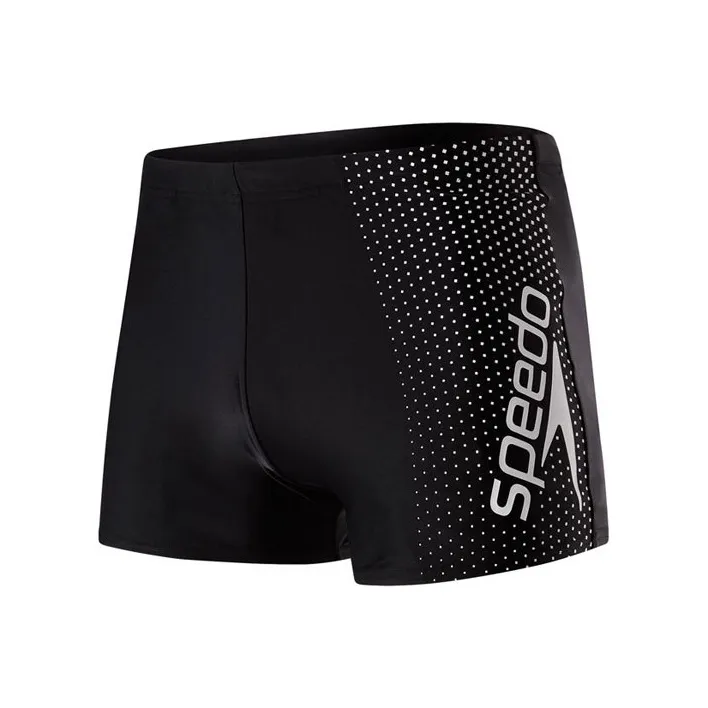 Speedo Swimming Shorts Men Black Gray Color-0