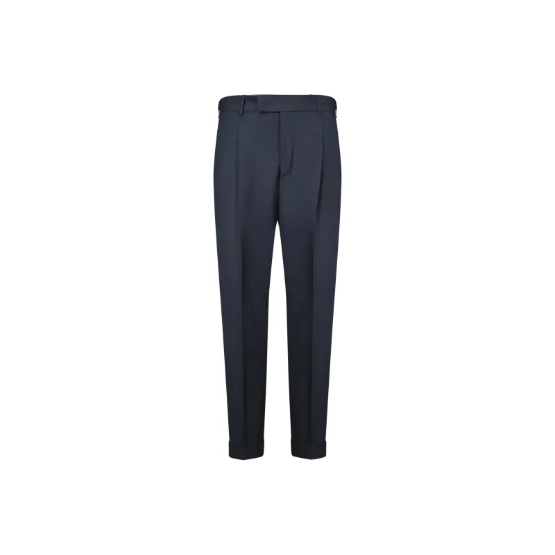 PT Pantaloni Torino Casual Pants Men's Blue-0