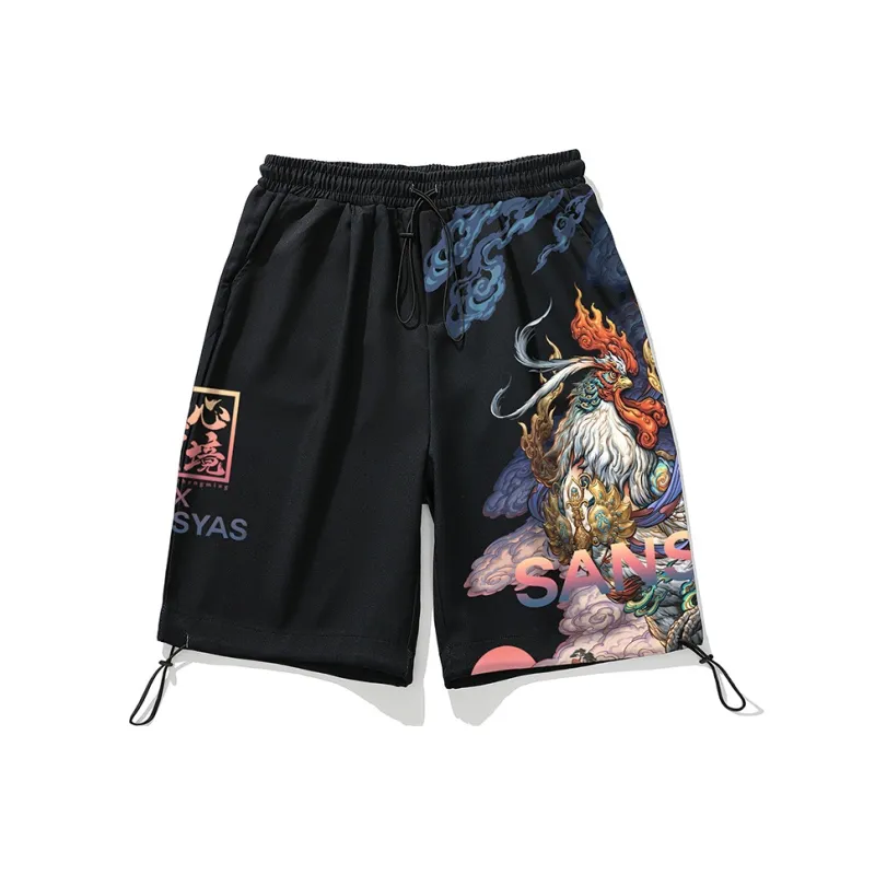 SANSYAS Casual Shorts Unisex-33
