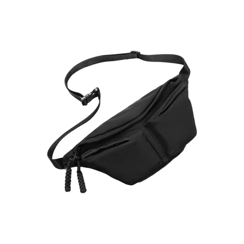 GOBLIN SHARKS 1759 Nylon Fanny Pack Regular Unisex Ecru/Black/Khaki-6