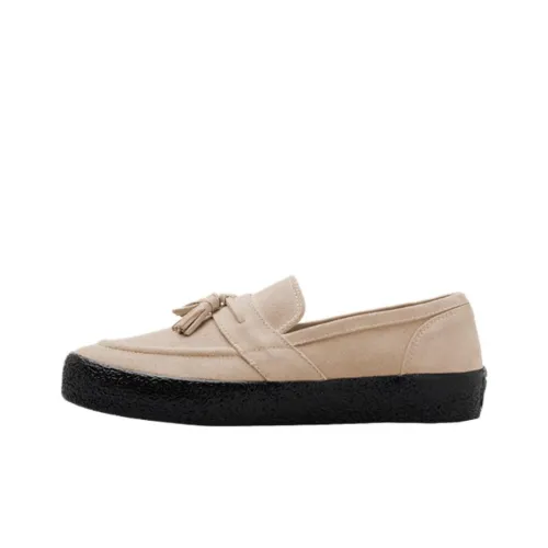 Last Resort AB Slip Resistant Cushioning Low Top Skateboard Shoes Unisex Beige Black
