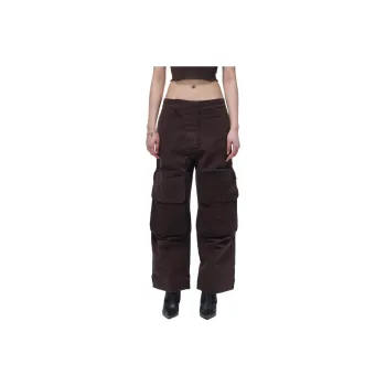 GREG ROSS Casual Pants Unisex Red Brown