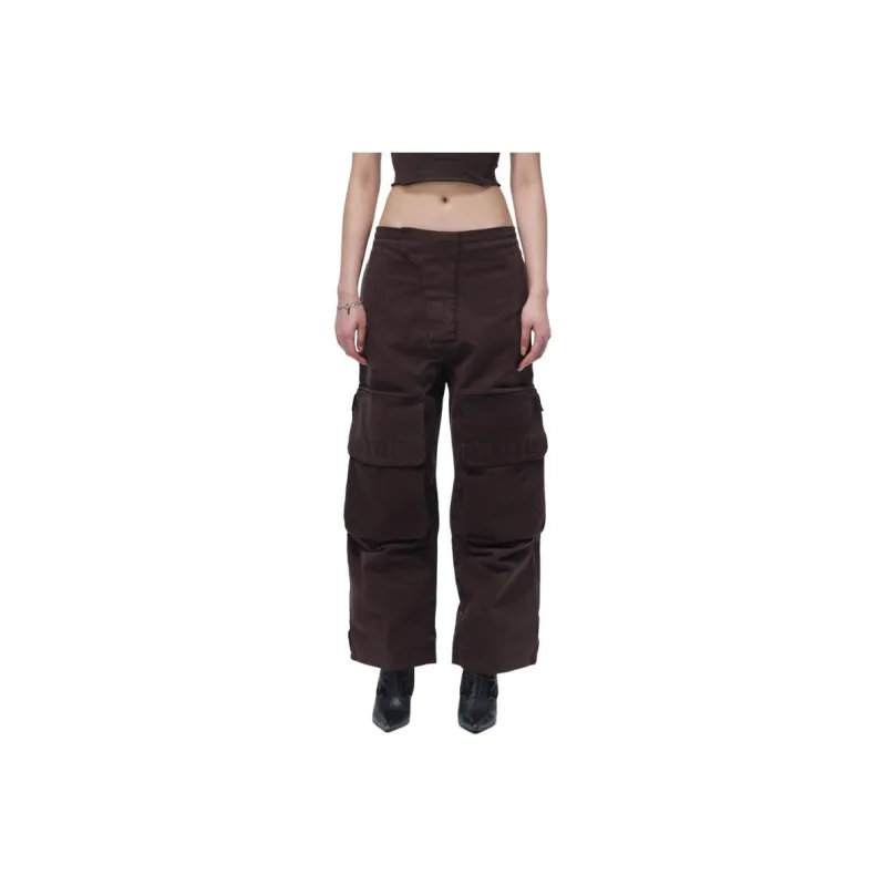GREG ROSS Casual Pants Unisex Red Brown-0