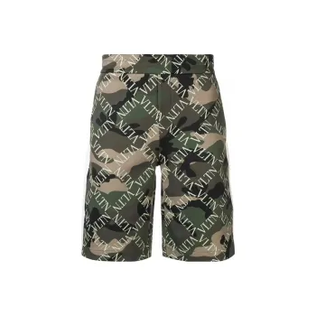Valentino SS23 Casual Shorts Men's Camouflage
