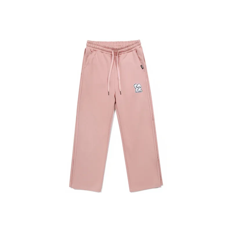 Guuka x Matsui Casual Pants Unisex Dark Pink-0
