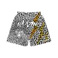 Yellow Striped Leopard Print