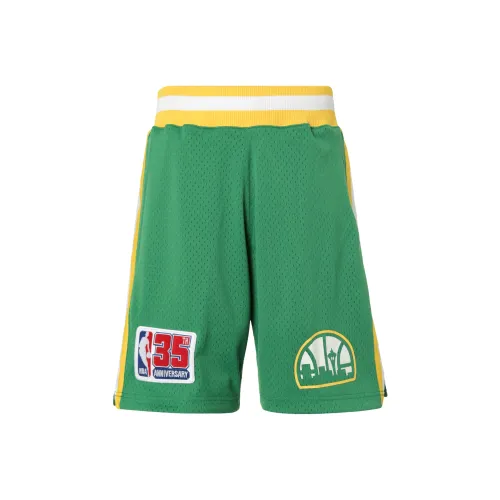 Mitchell & Ness Basketball Shorts Men's Green