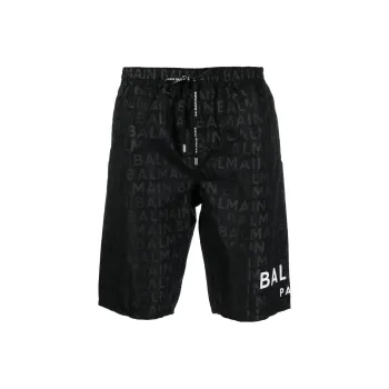 BALMAIN Casual Shorts Men Black