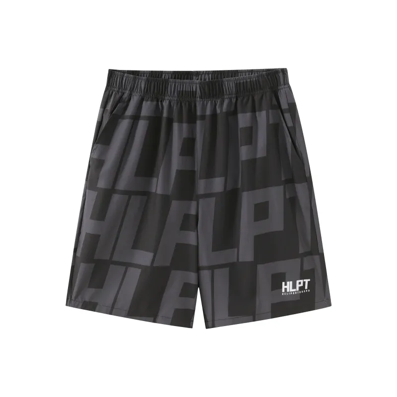 HELIPORT Casual Shorts Unisex Black-0