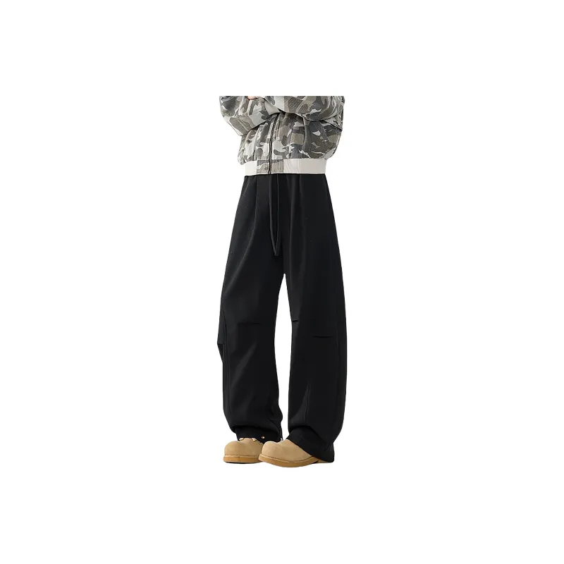 WKOOG Casual Pants Unisex Black-0