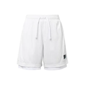 Nike Basketball Shorts Men Light Silver Gray/White