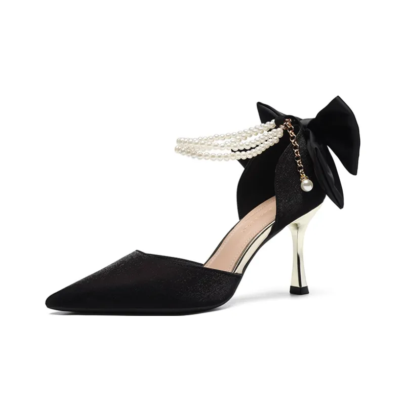 ZHR Slim Heel High Heels 8cm Women's-0