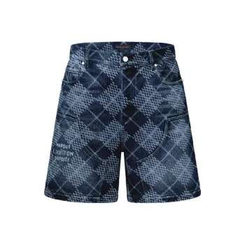 LOUIS VUITTON Denim Carpenter Shorts