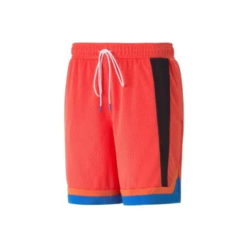 PUMA Casual Shorts Men Coral Red