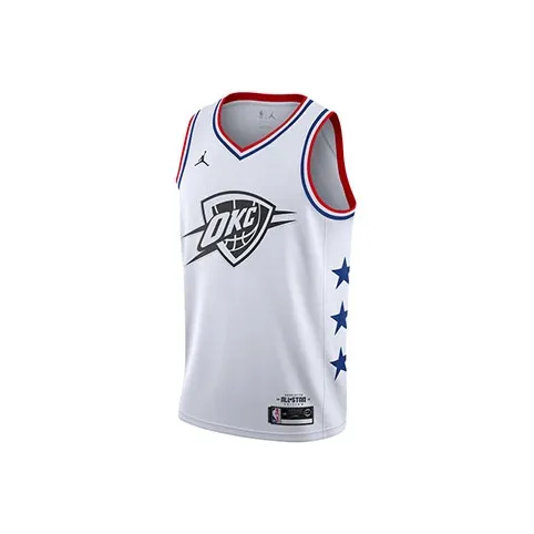 Nike Basketball Jersey Men's White-0