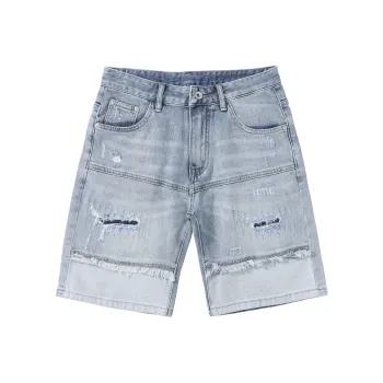 SANTASTIC Denim Shorts Men's Blue