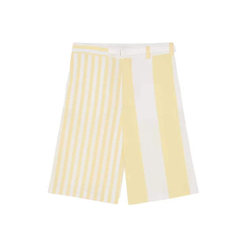 Maison Kitsune Casual Shorts Men Lemon-0