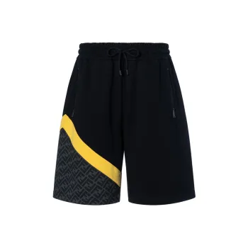 FENDI SS23 Casual Shorts Men's Black