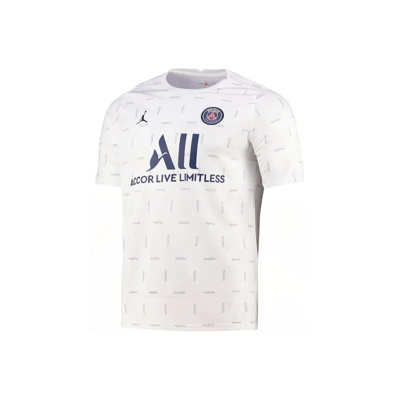 Jordan T-Shirt Paris Saint-Germain Men's White-0