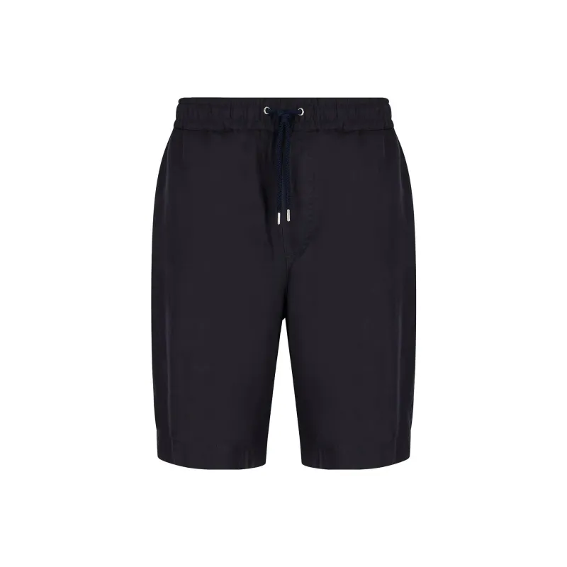 GIORGIO ARMANI Knee Length Drawstring Shorts-0