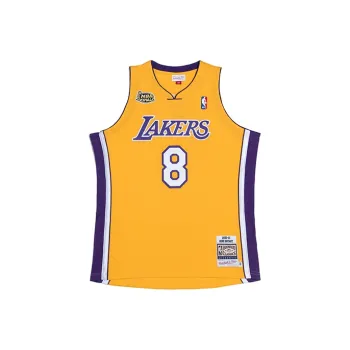 Mitchell Ness Basketball Jerseys Unisex Yellow