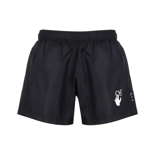 OFF-WHITE Swimming Shorts Men Black